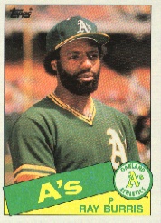 1985 Topps Baseball Cards      758     Ray Burris